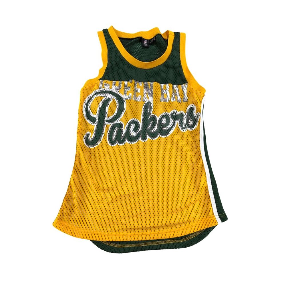 Green Bay Packers Womens Mesh Tank Top NFL Team Apparel Size S